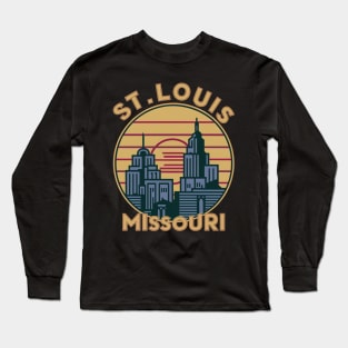 St Louis Missouri Long Sleeve T-Shirt